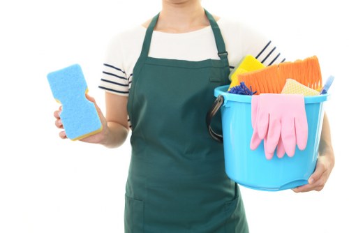 Professional house clearance service in Docklands apartment interior