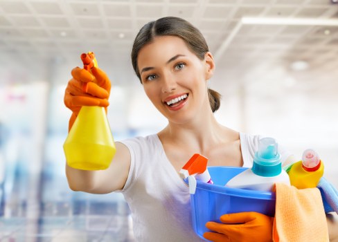 Protective equipment used by Docklands cleaners