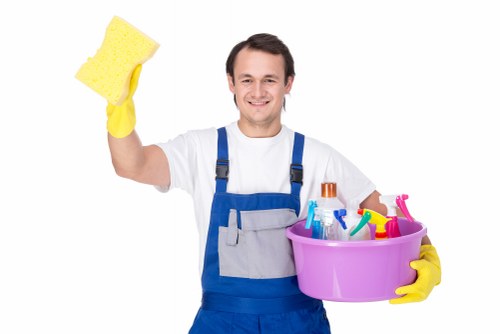 Final post-tenancy clean in a Docklands property ready for new tenants