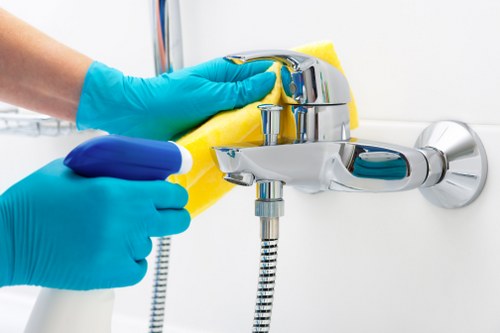Hot water extraction carpet cleaning in Docklands