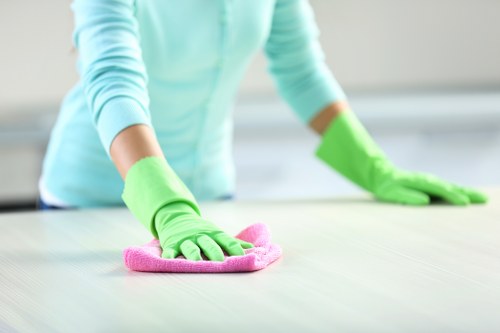 Deep carpet cleaning equipment used by a carpet cleaner in Docklands