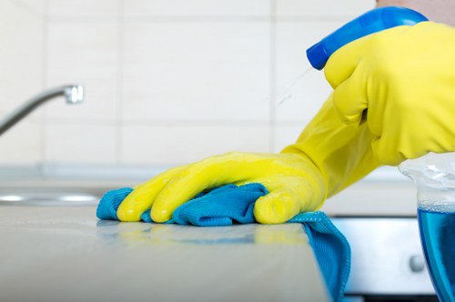 Stain removal treatment for Docklands carpet fibers