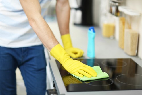 Bathroom deep cleaning and sanitizing in Docklands