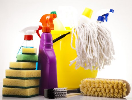 A clean and organized Docklands office after professional cleaning